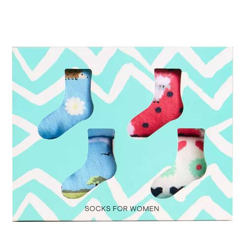 White Stuff 4Pk Springtime Ankle Socks
